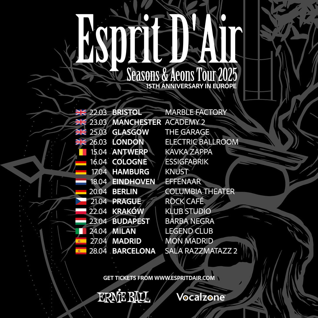 Esprit D'Air Seasons & Aeons Tour 2025 Tickets