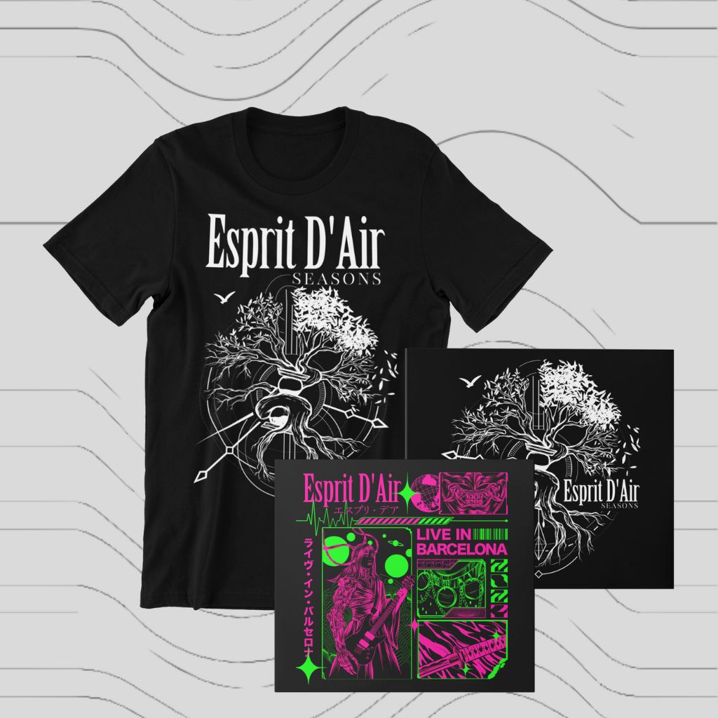 Seasons & Live in Barcelona CD & T-Shirt Bundle